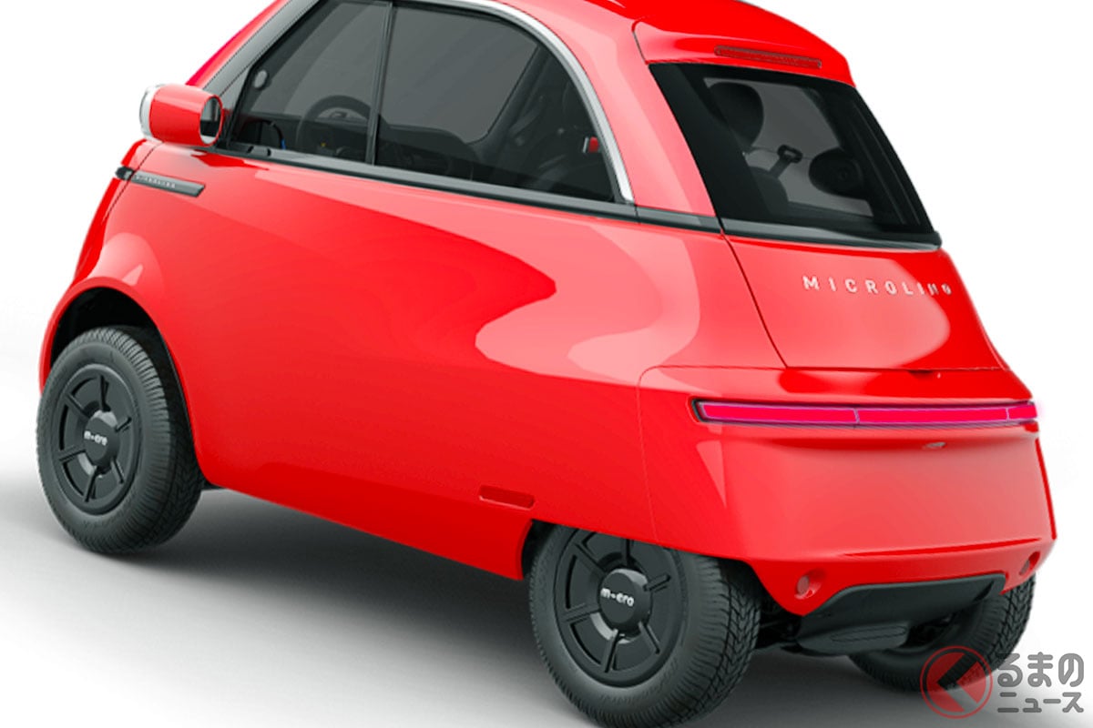 全長2.4m! 公道も走れる「めちゃ小さいクルマ」