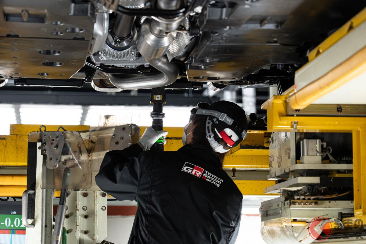 生産に携わるひとりひとりが「もっといいクルマづくり」を意識して働いている