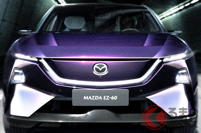 マツダが「新型クーペSUV」世界初公開！ 航続距離
