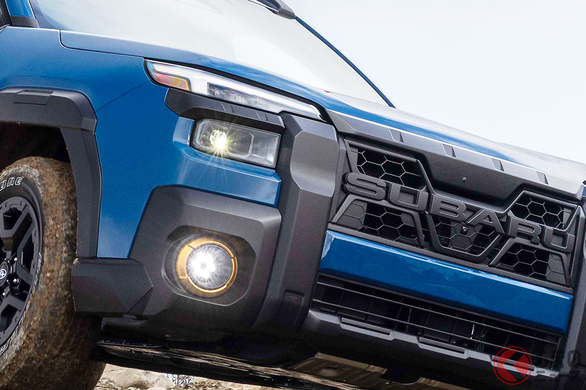 大きい「SUBARU」ロゴ採用した新型「アウトバック ウィルダネス」(米国仕様)