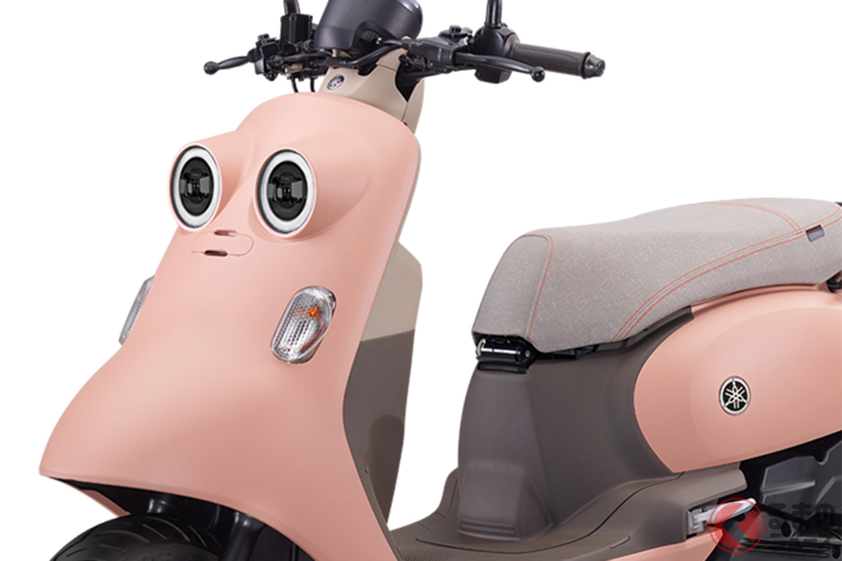 マットな質感に丸目2灯がカワイイ!