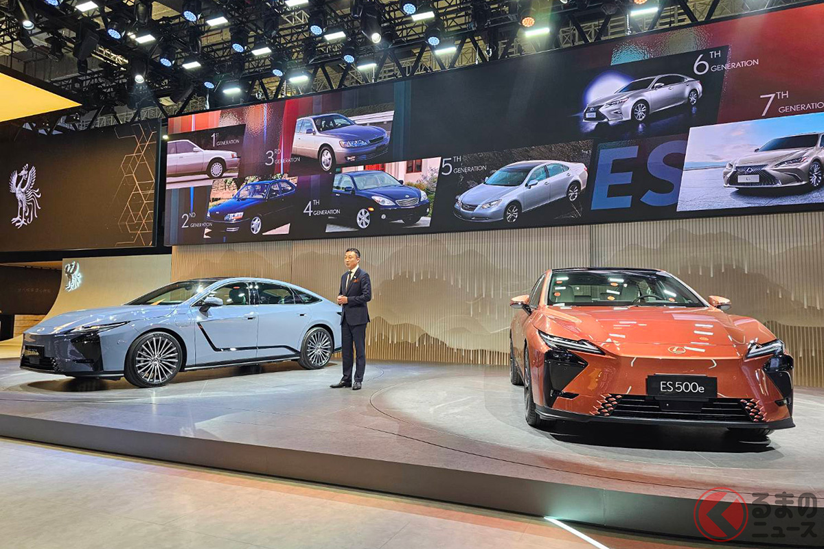 マスタードライバー（豊田章男氏）も評価!? 日本でのデビューが待ち遠しい（撮影：山本シンヤ／上海モーターショー2025）