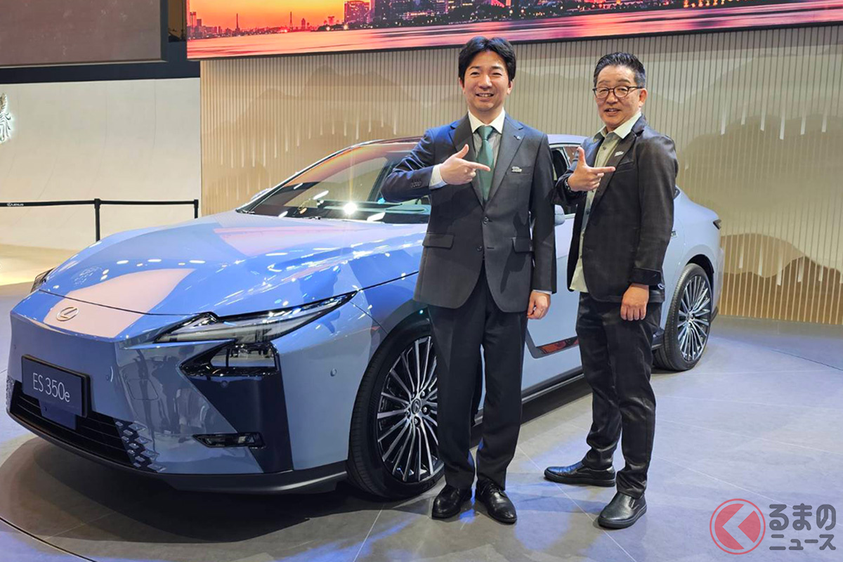 チーフエンジニアの千足浩平氏とチーフデザイナーの熊井弥彦氏にインタビュー!(撮影:山本シンヤ/上海モーターショー2025)