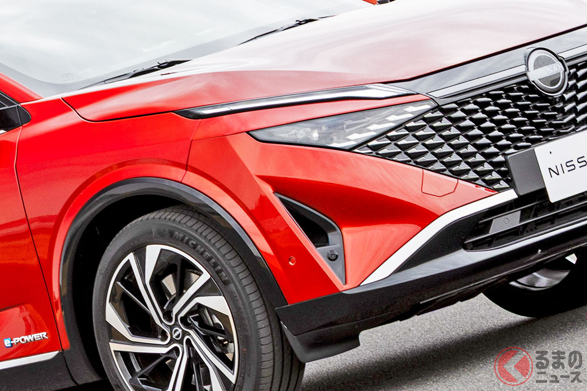 甲冑をイメージしたという精悍なフロントマスクもカッコいい! 日産「キャシュカイ」