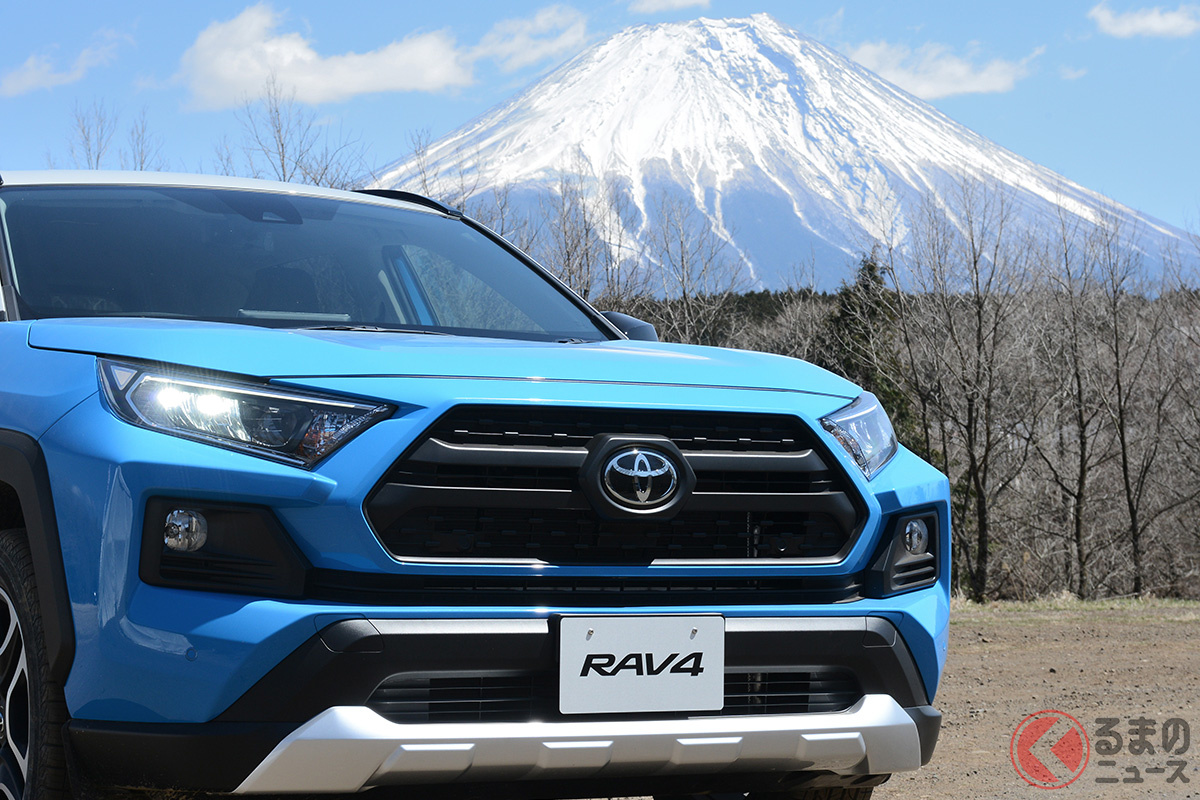 日本では2019年4月に登場した現行「RAV4」果たしてフルモデルチェンジとなるのか?