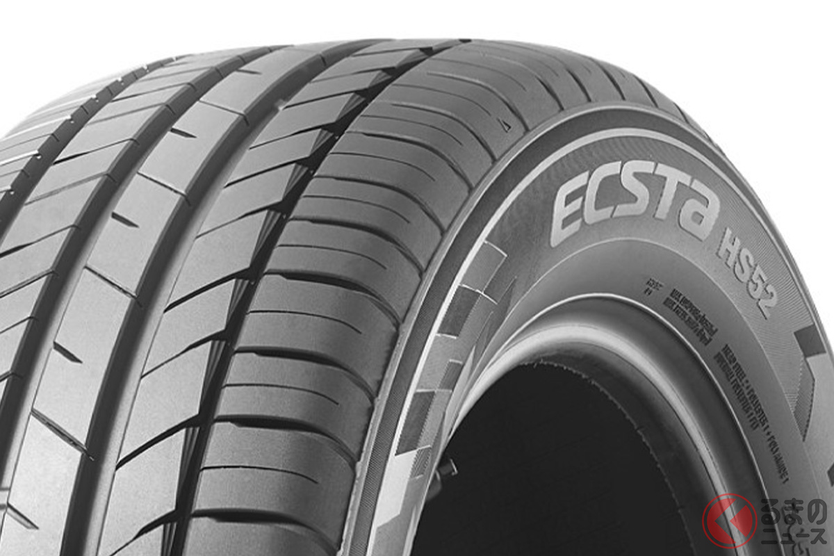 オートバックスで計16サイズが販売されるECSTA HS52