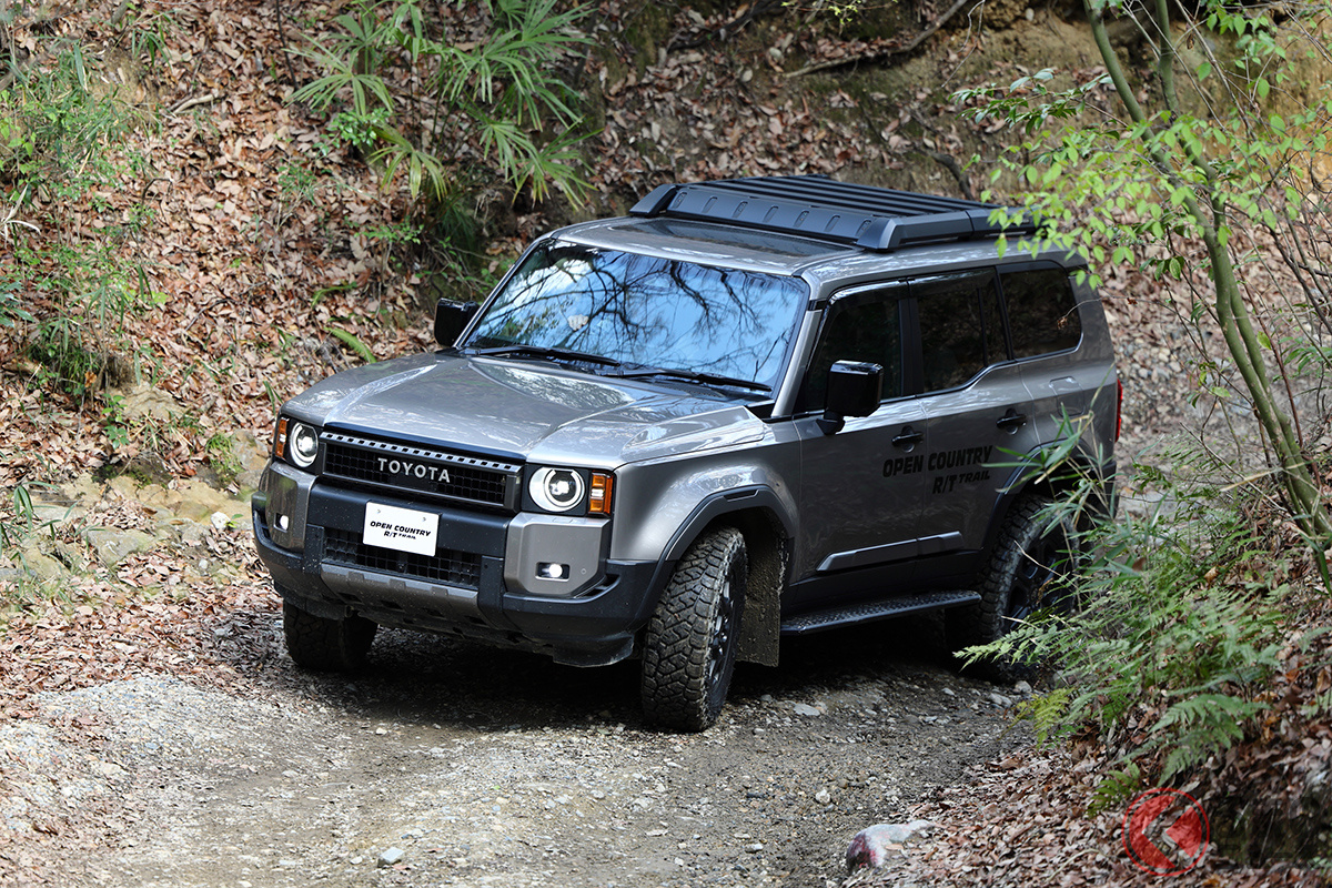 過酷な道をナチュラルに走れすぎてしまう…