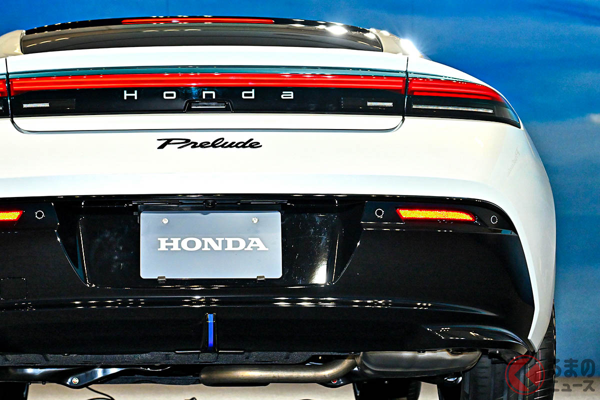ついにいろいろ明らかになった新型プレリュード(画像は市販前モデル)