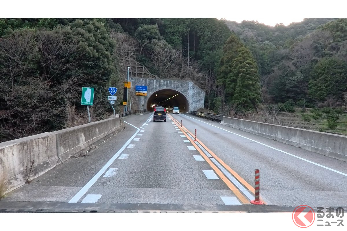 全通した名豊道路(筆者撮影)