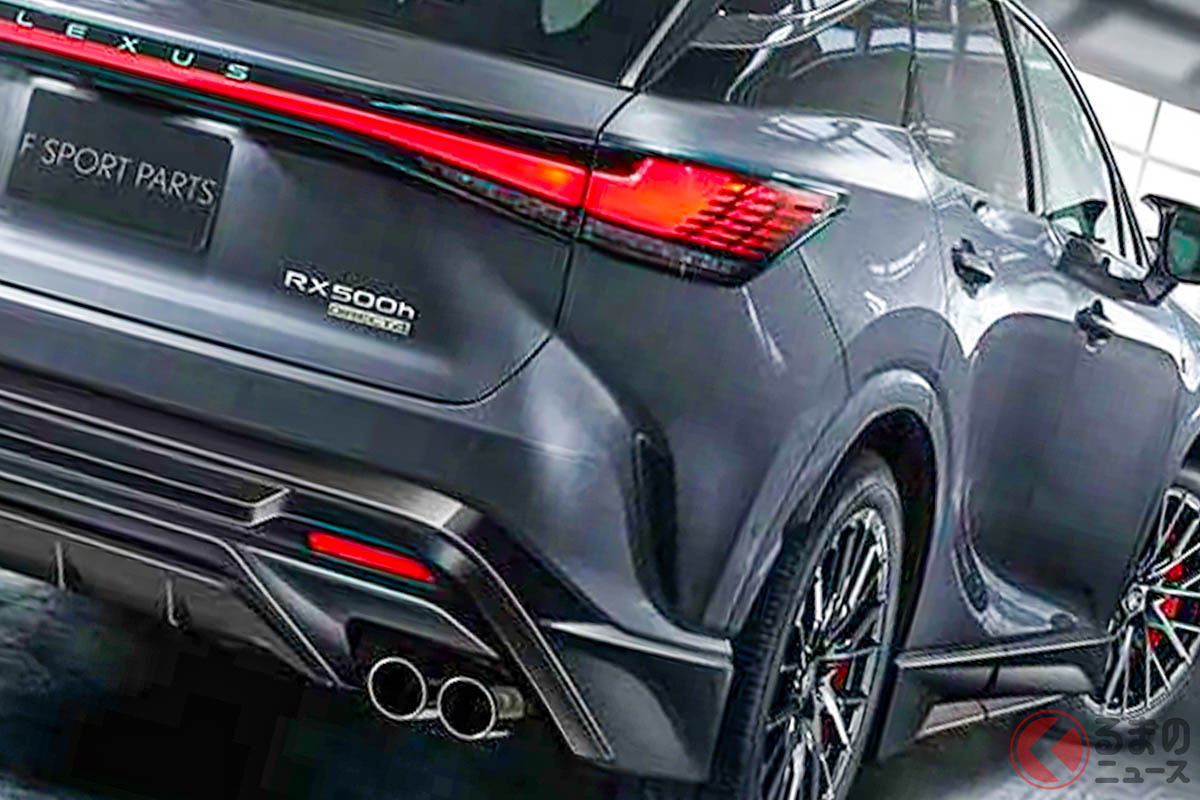 4本出しはカッコ良すぎる…