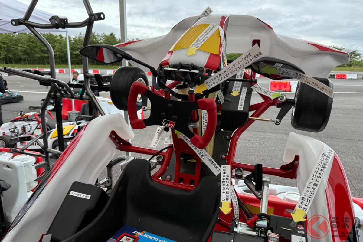従来のレーシングカートとは違う特徴は?
