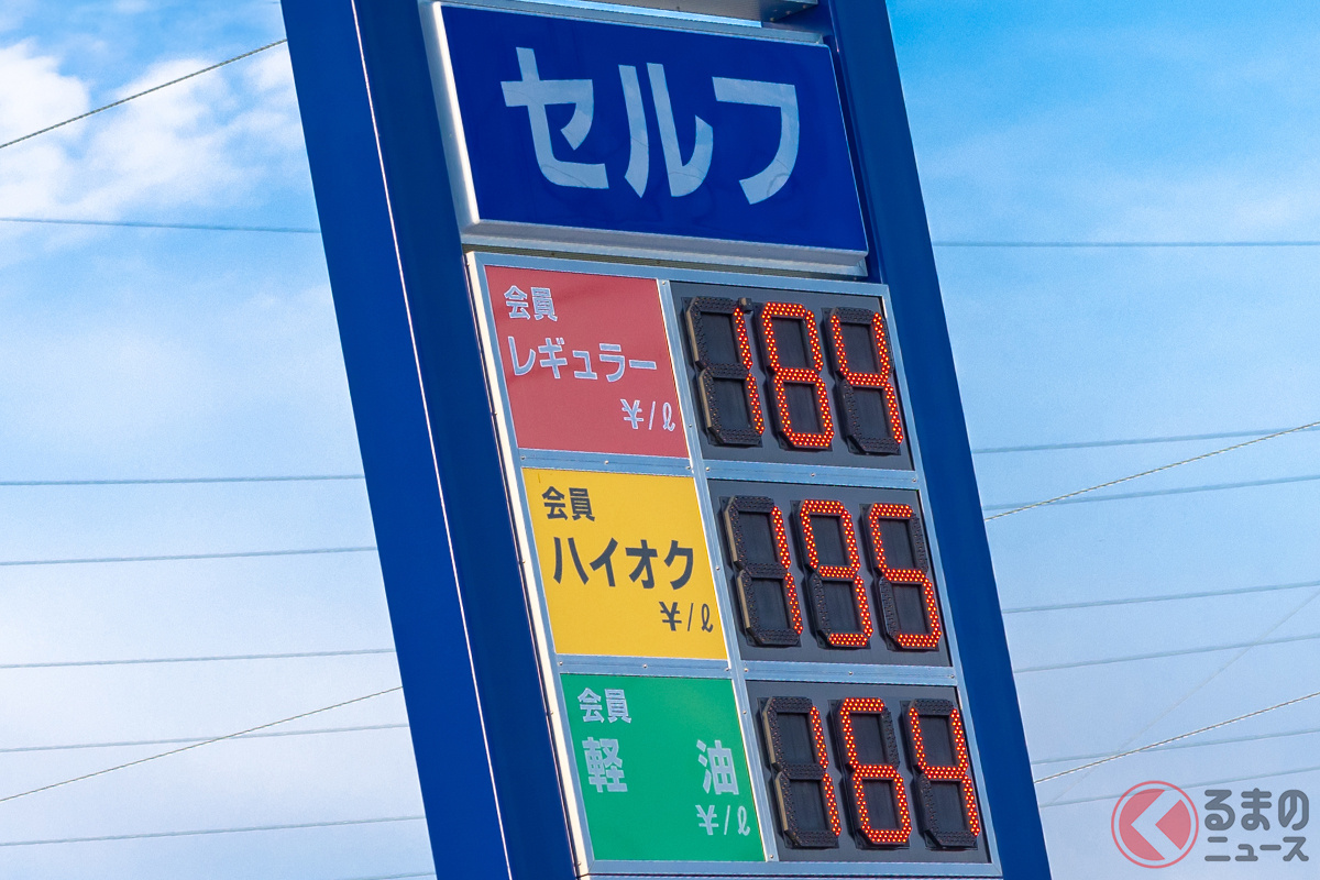 発表されたガソリン価格!(画像は編集部が加工したイメージです)