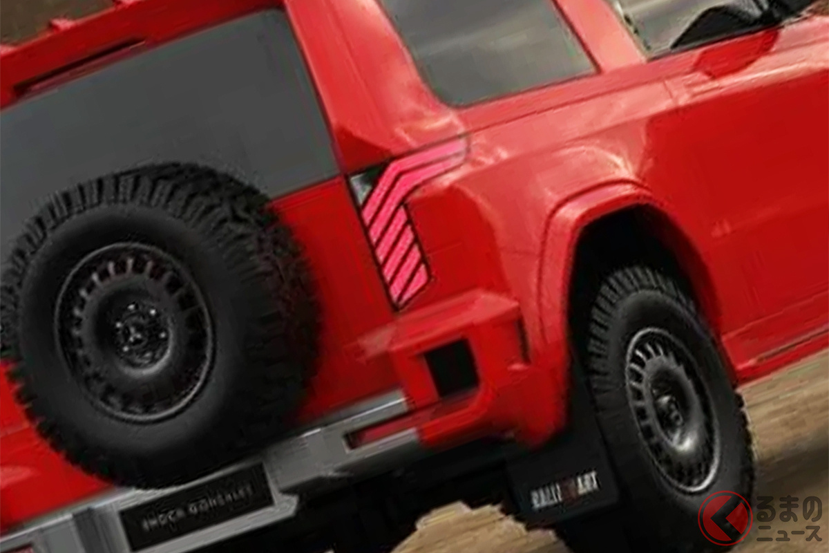 ド迫力のボディデザインに注目! 三菱「次期型パジェロエボリューション」予想に反響集まる!