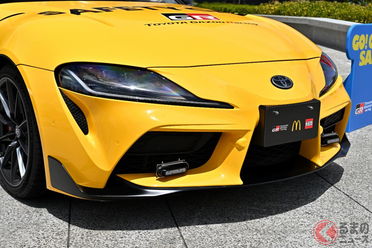 『GRスープラ セーフティーカー』がゴールデンウィークの富士スピードウェイに登場!