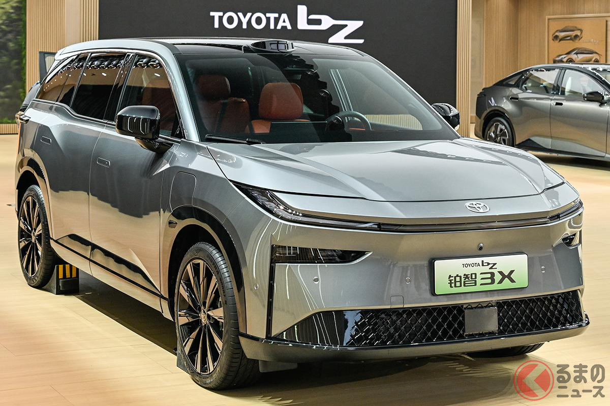 トヨタ新型「bZ3X」が人気な理由とは(画像:上海モーターショー2025)