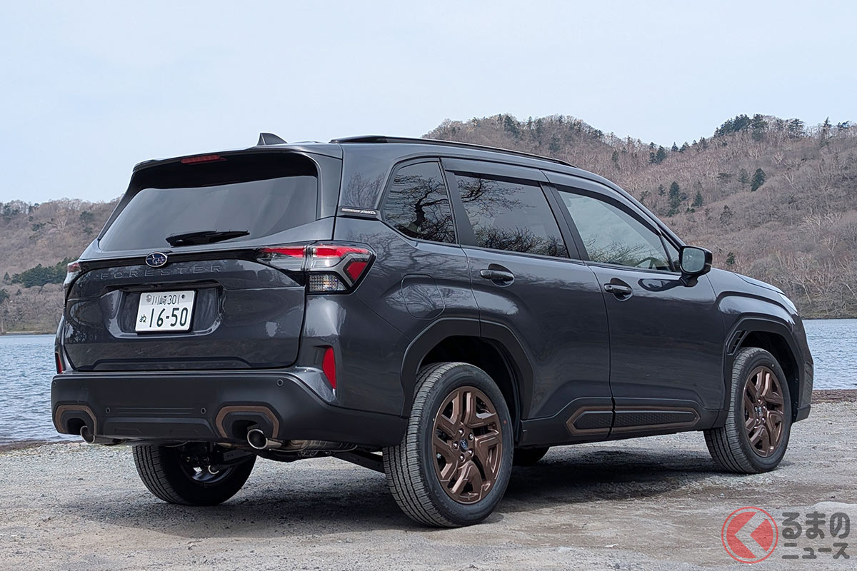 ターボ搭載で山道もグイグイ走る新型「フォレスター スポーツ」