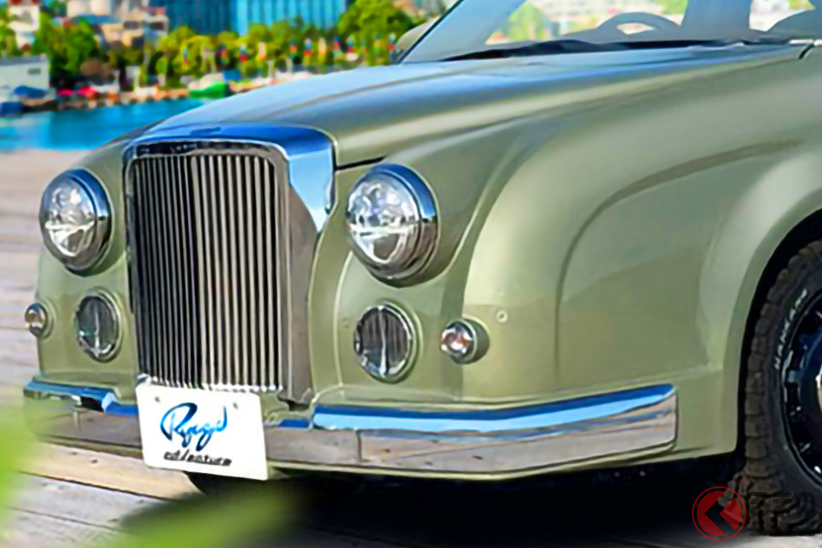 クラシックなフロントデザインがカッコイイ!