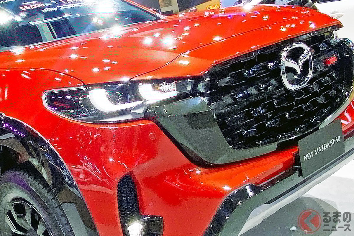 全長5.3m級のド迫力“魂動”デザイン!? マツダ「BT-50」とは