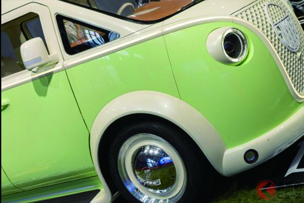 レトロ可愛い斬新「6ドアミニバン」に反響集まる!