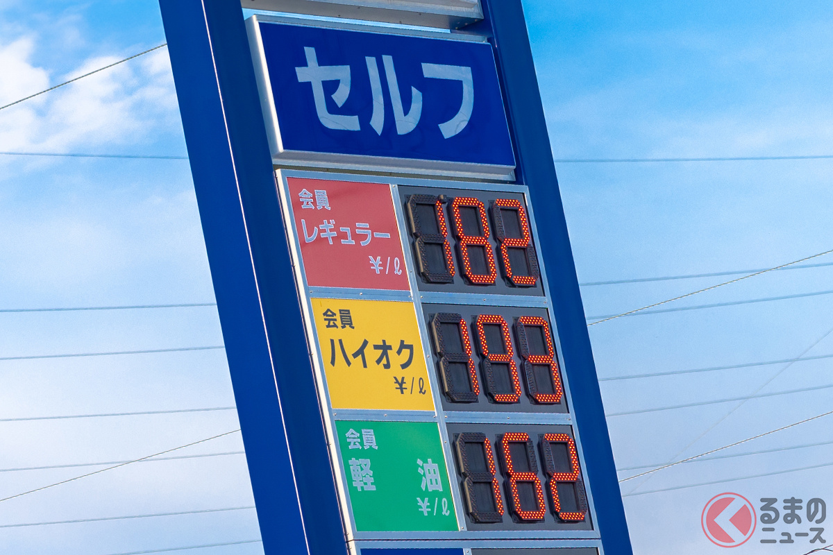 発表されたガソリン価格!(画像は編集部が加工したイメージです)