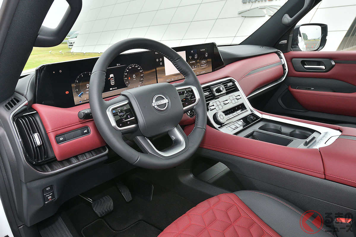 内装も豪華な日産「パトロール」(中東仕様)