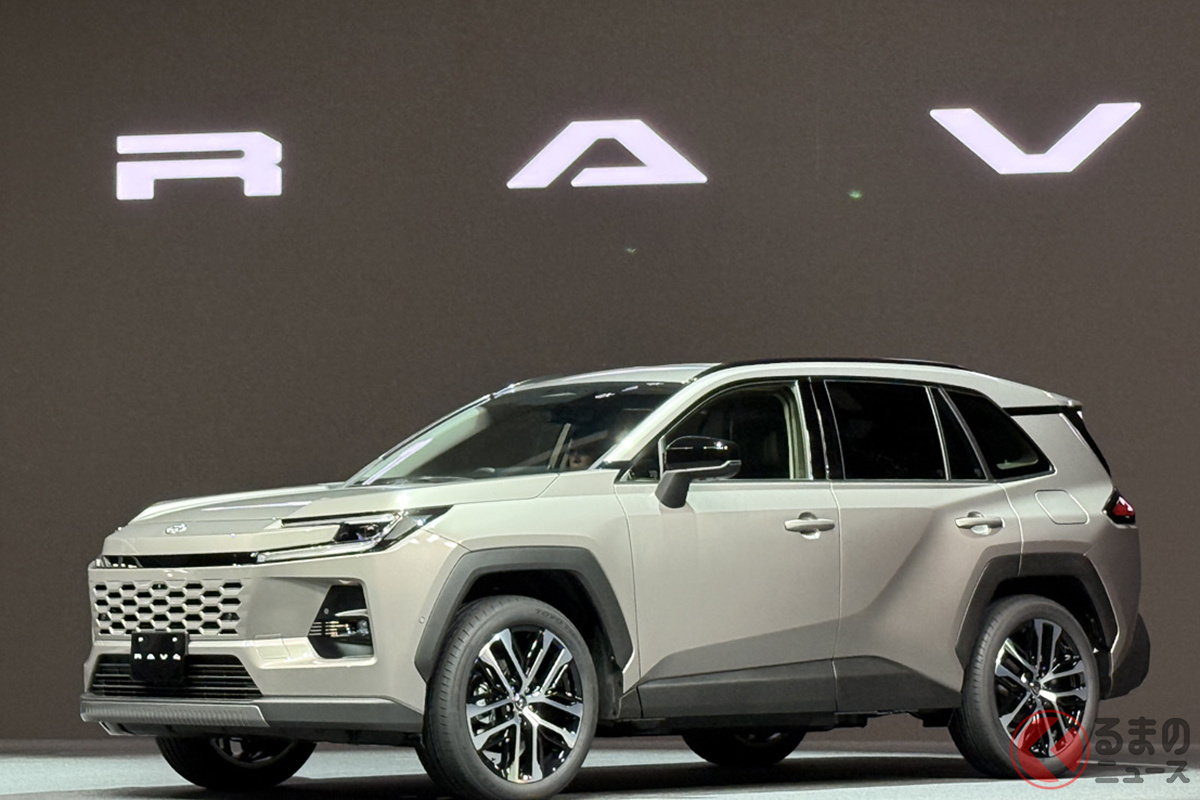 7年ぶりに全面刷新されたトヨタ新型「RAV4」