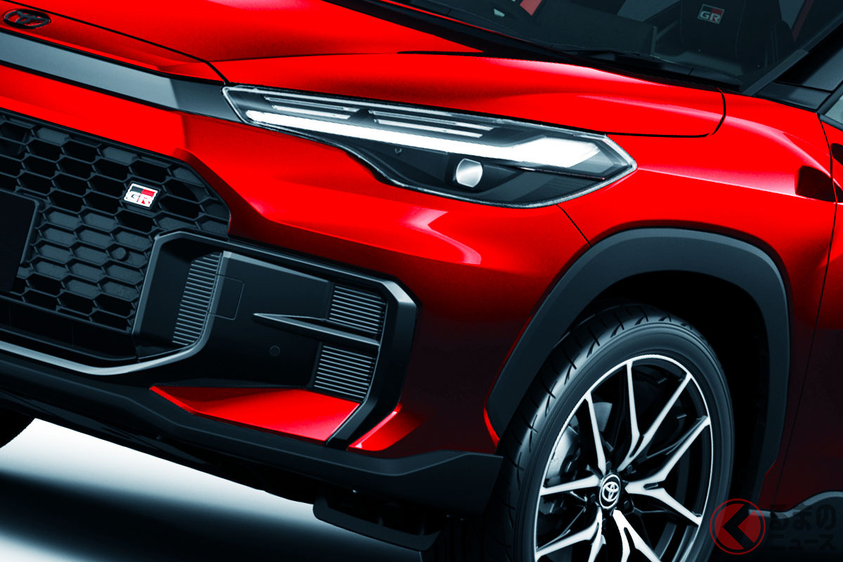 トヨタ新型「カローラクロス」は高級感スゴイ「斬新デザイン」採用!