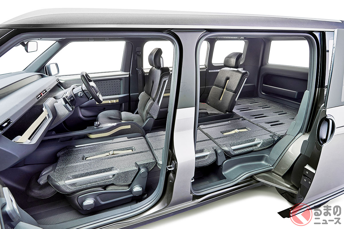 「TJクルーザー」は室内のシートアレンジも斬新すぎた!