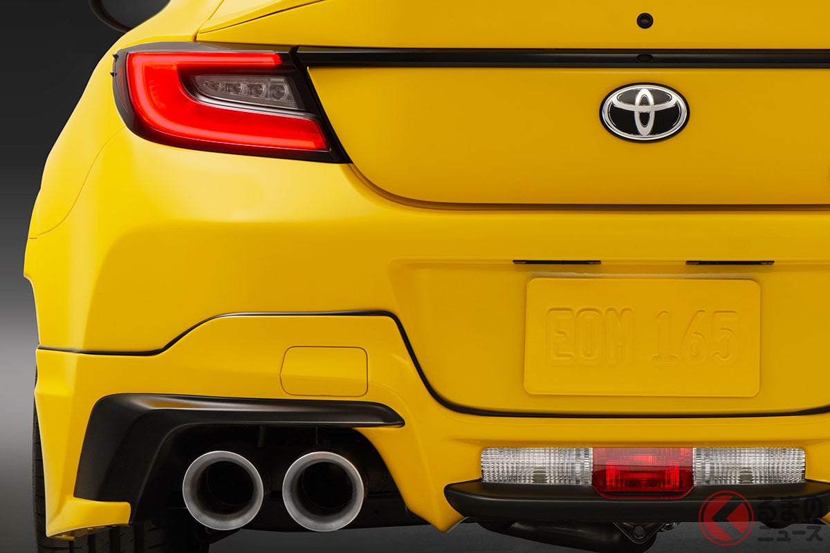 ゆずイエローがカッコいい「GR86 Yuzu Edition」