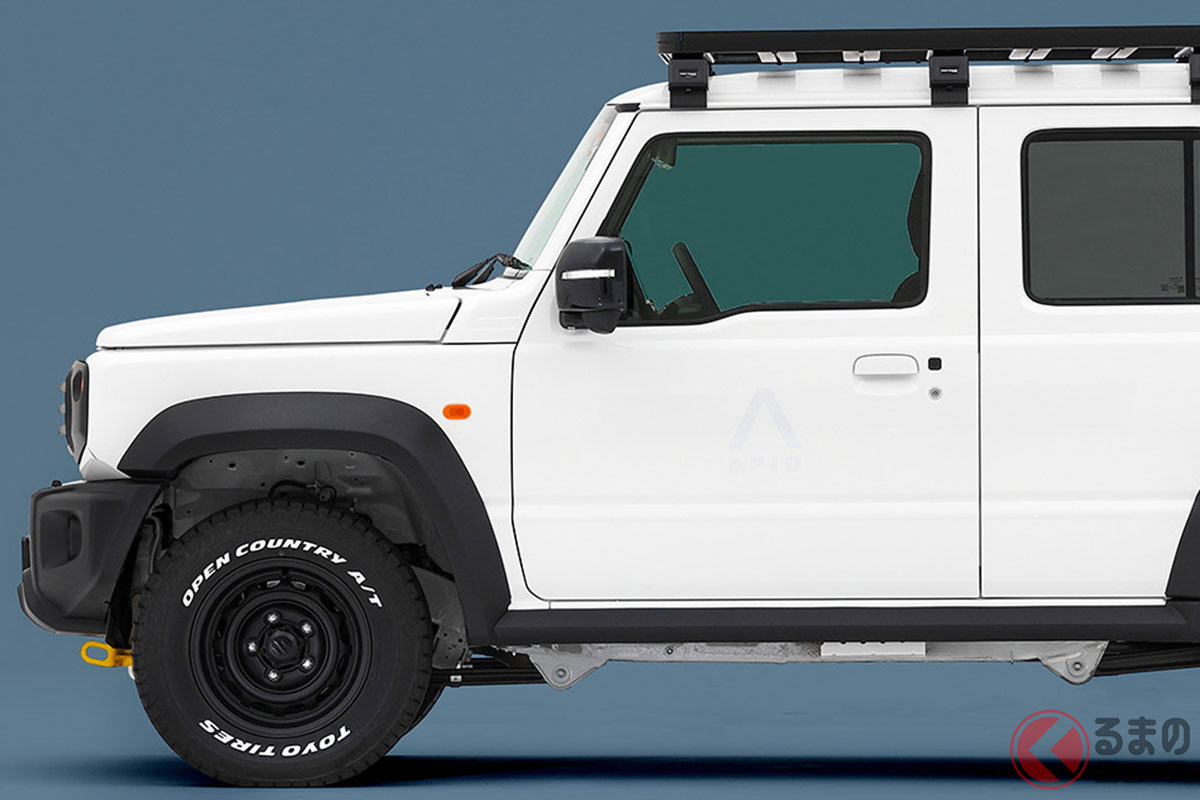 「ジムニーノマド」のカスタムパーツ登場!