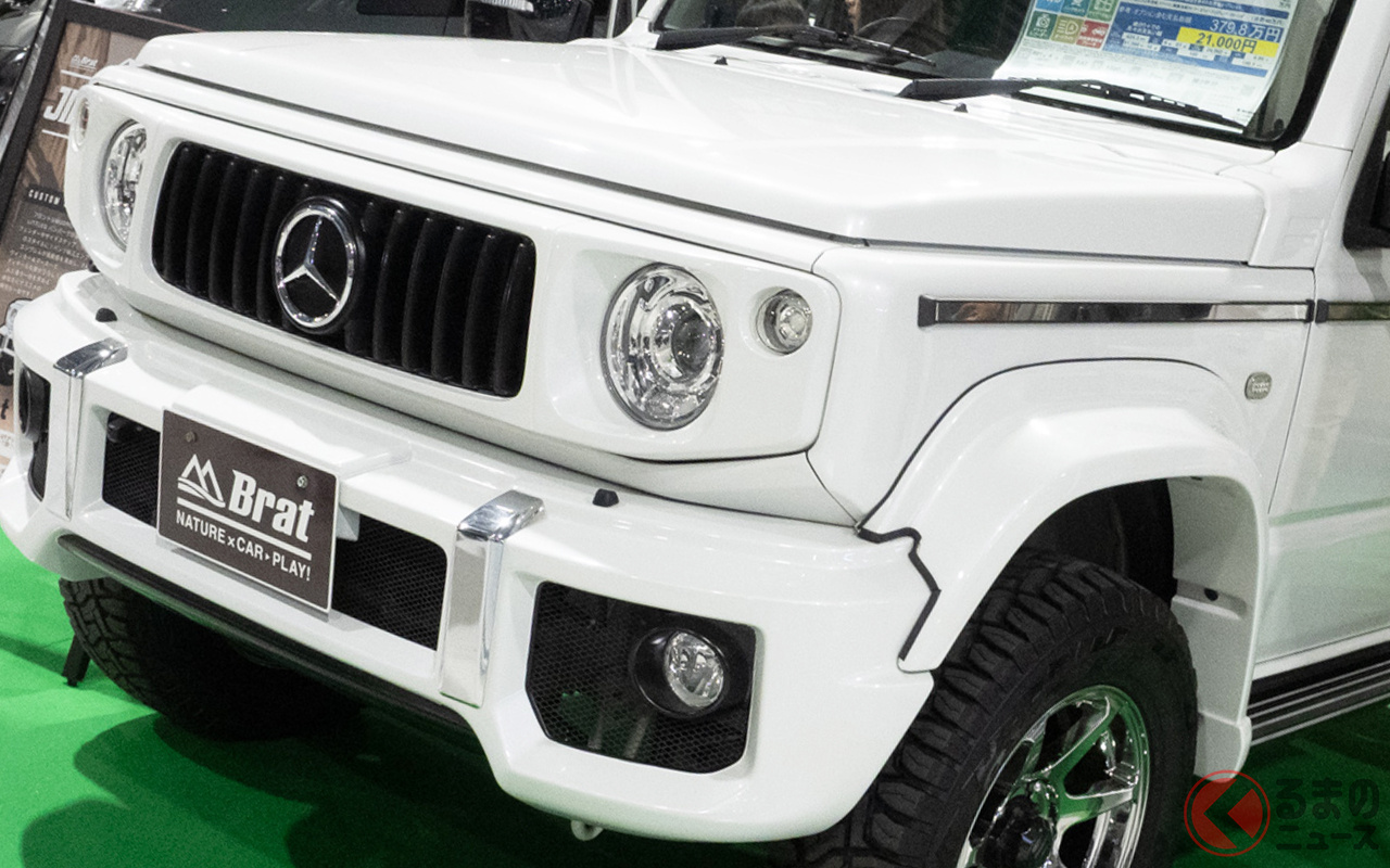 この顔で…ジムニーシエラ!?