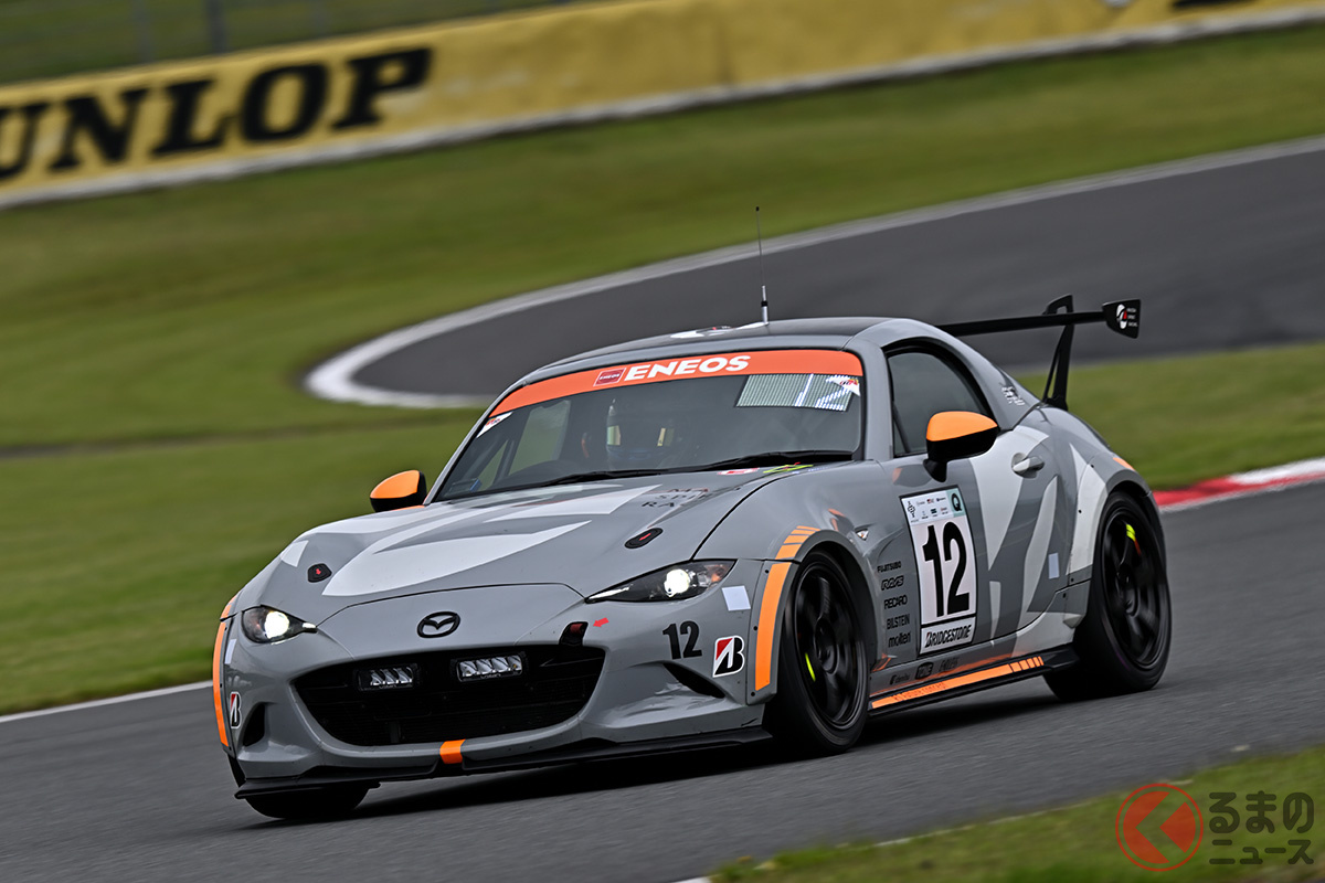 マツダ「ロードスター」にも新たな燃料が採用され参戦している