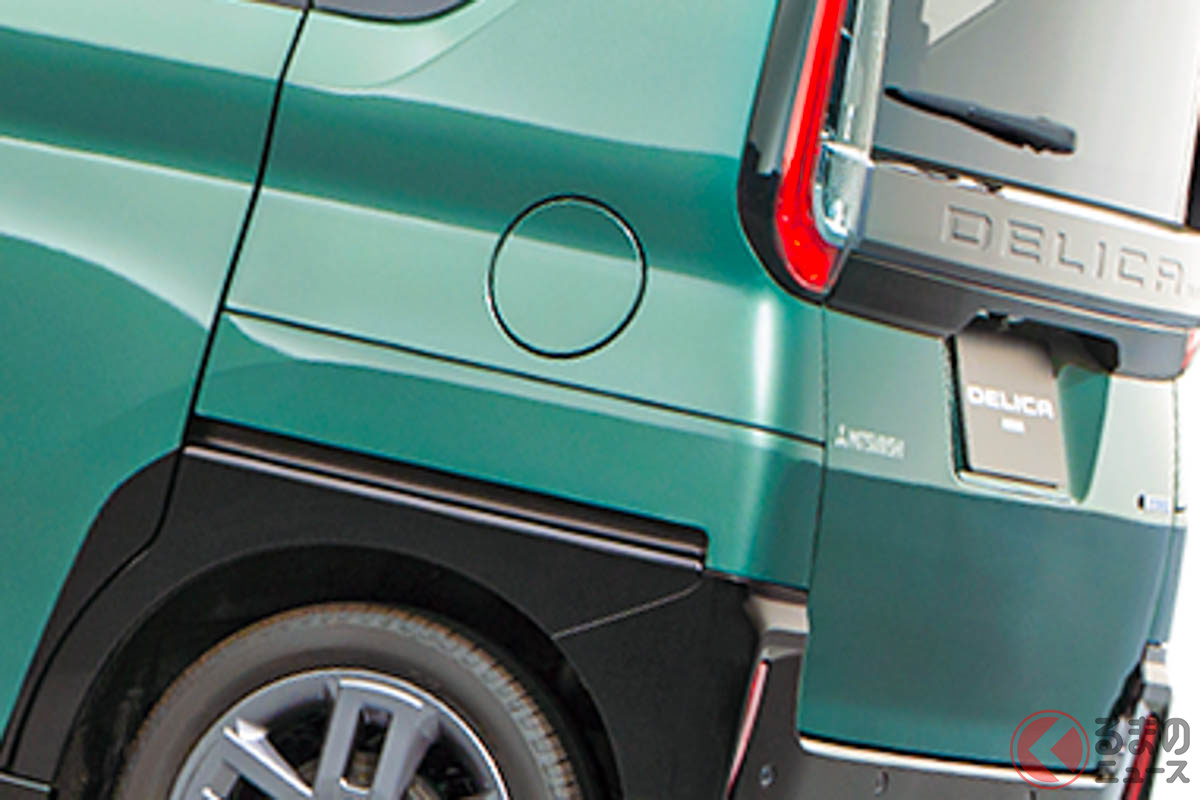 緑もよく似合う5ドア軽SUV! 「デリカミニ」