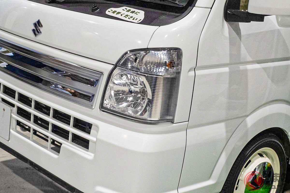 4人乗れる広々内装実現の軽トラ!