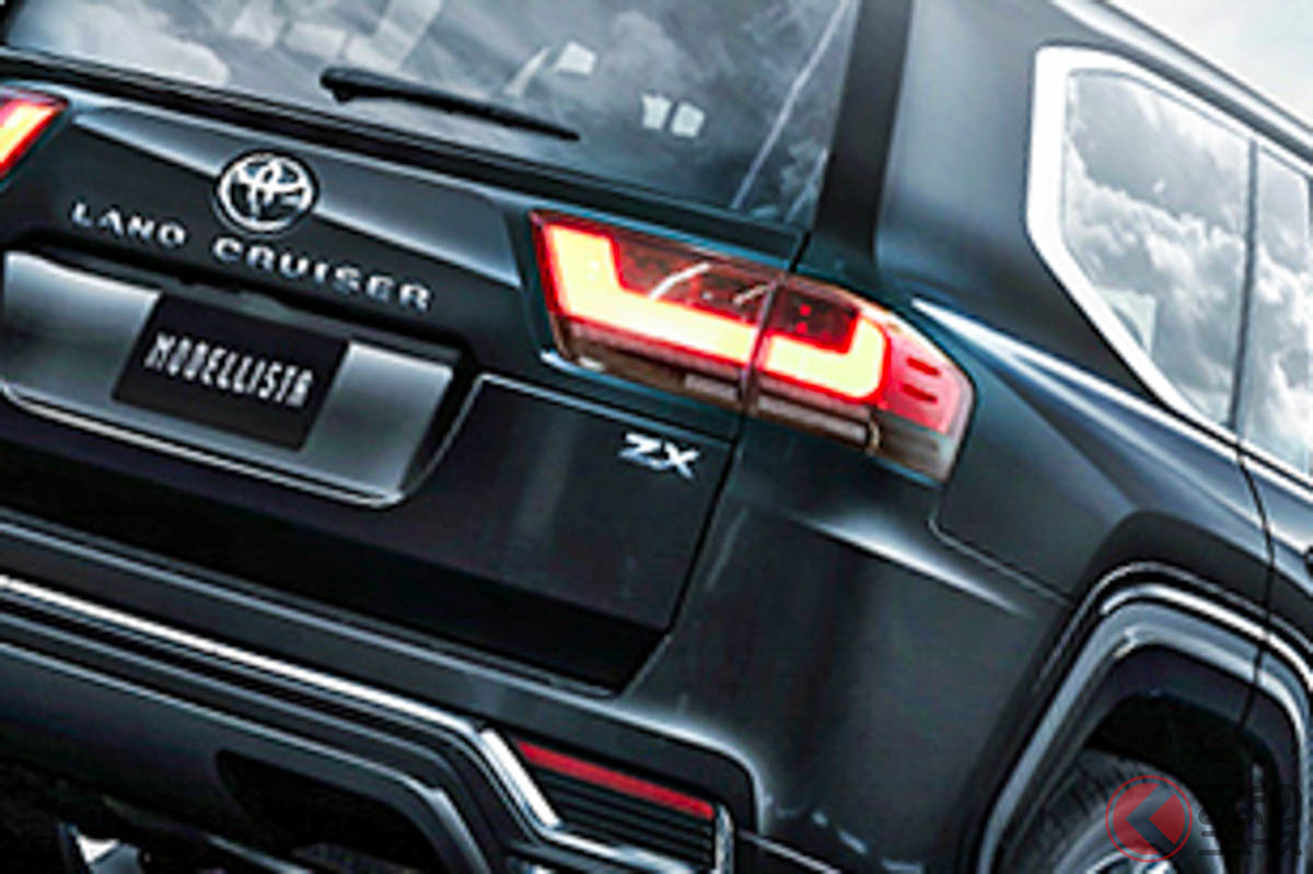 新ランドクルーザーのギラギラ仕様!