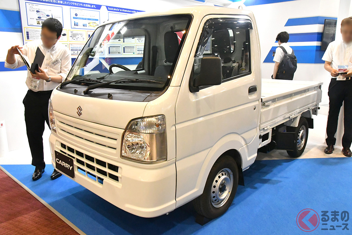 軽トラックの「キャリイ」をベースとした、スズキのBEV軽トラック
