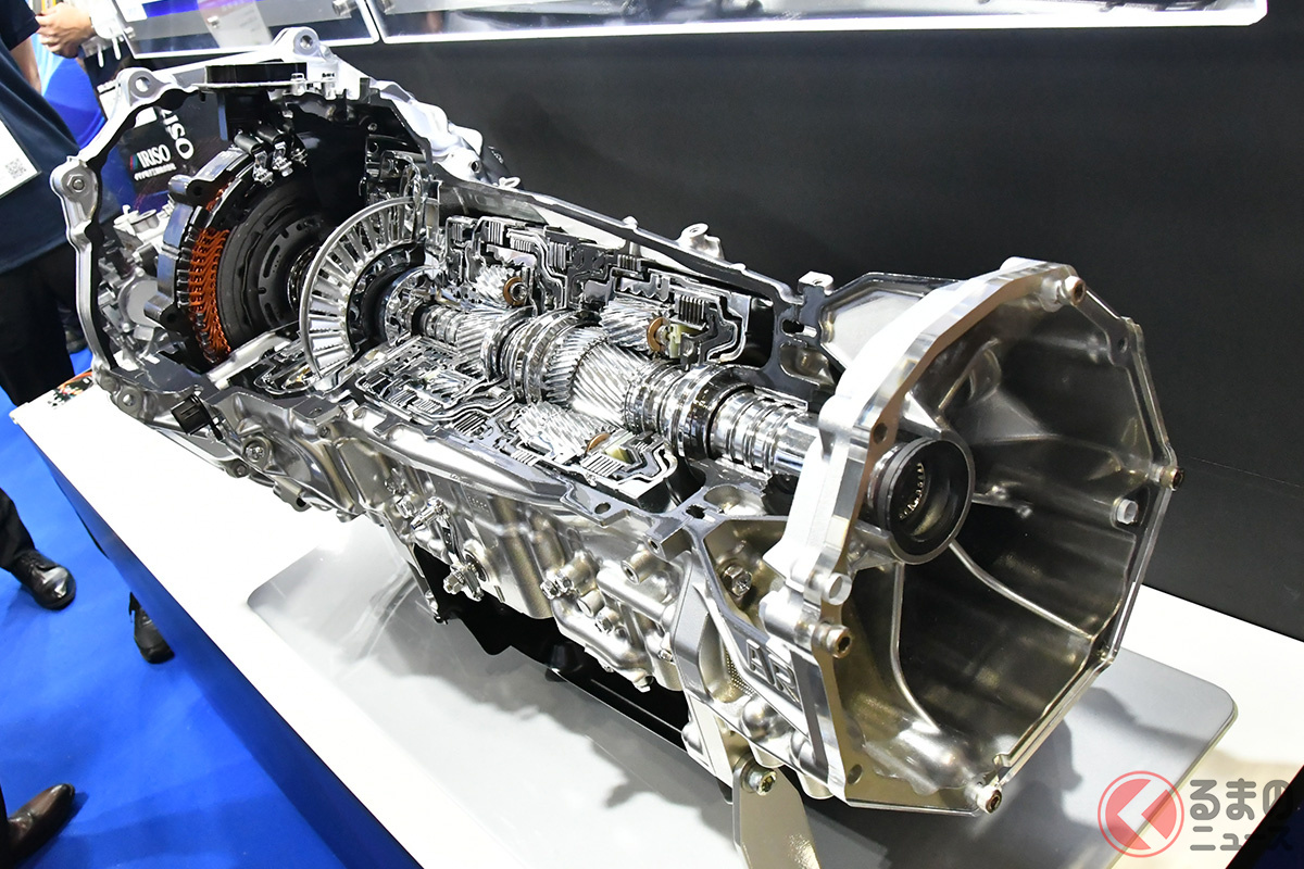 FR 1モーターハイブリッドトランスミッション（カットモデル）