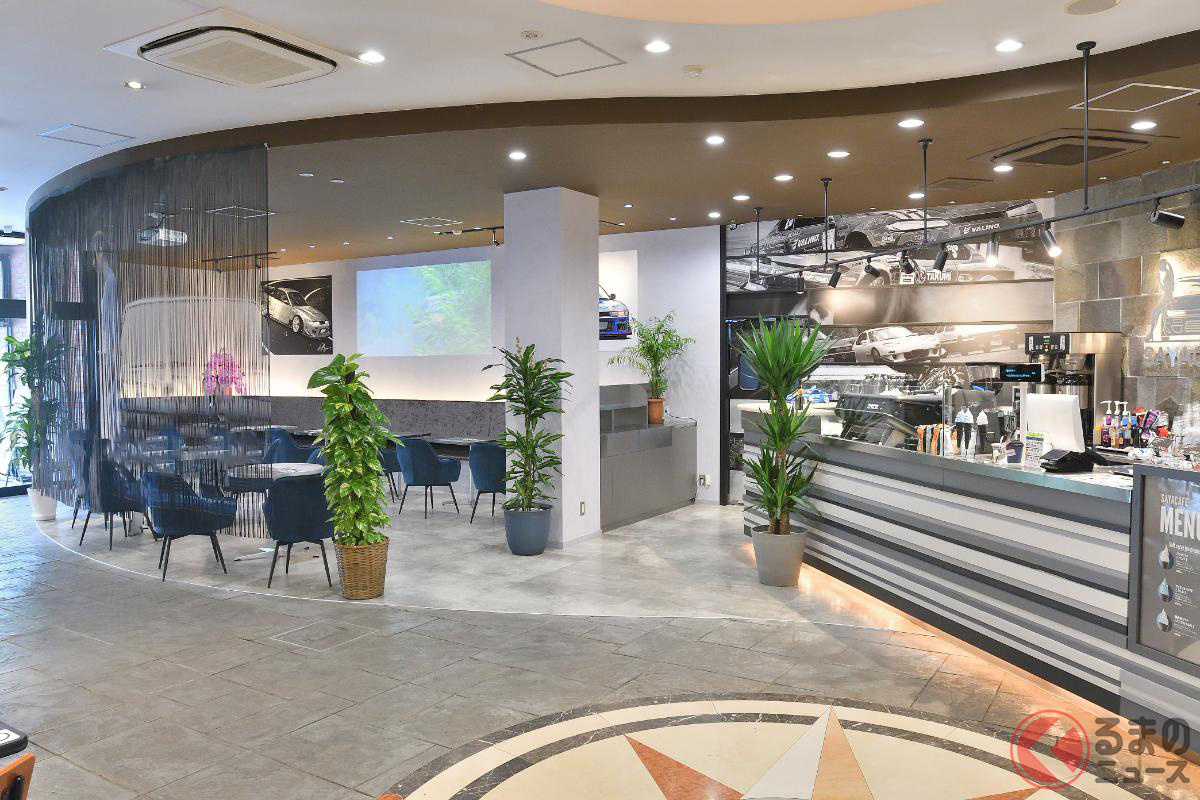 おぎのや横川店内に2025年4月オープンした「SAYACAFE(サヤカフェ)」