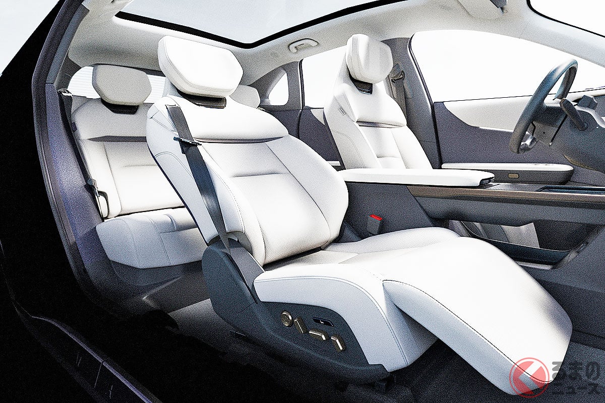 助手席にオットマン! 豪華内装にも注目の「EZ-60」とは