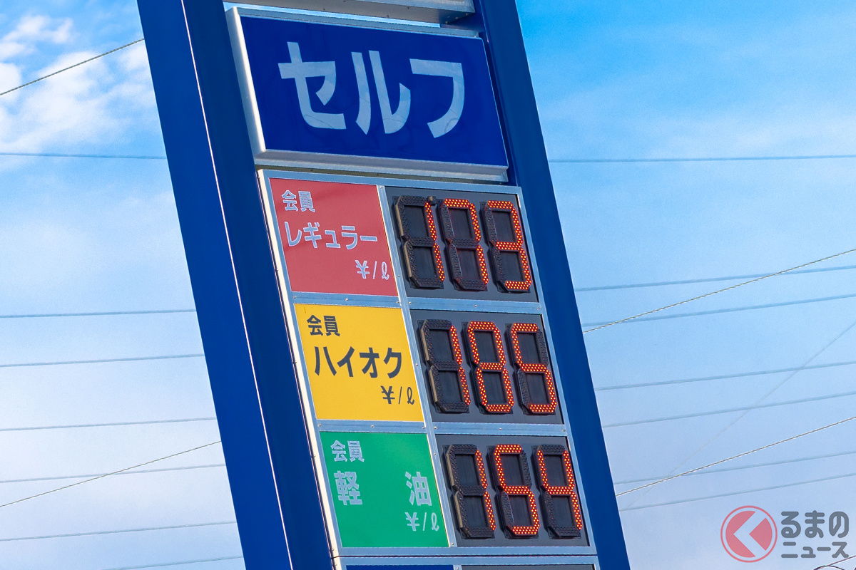 発表されたガソリン価格!(画像は編集部が加工したイメージです)