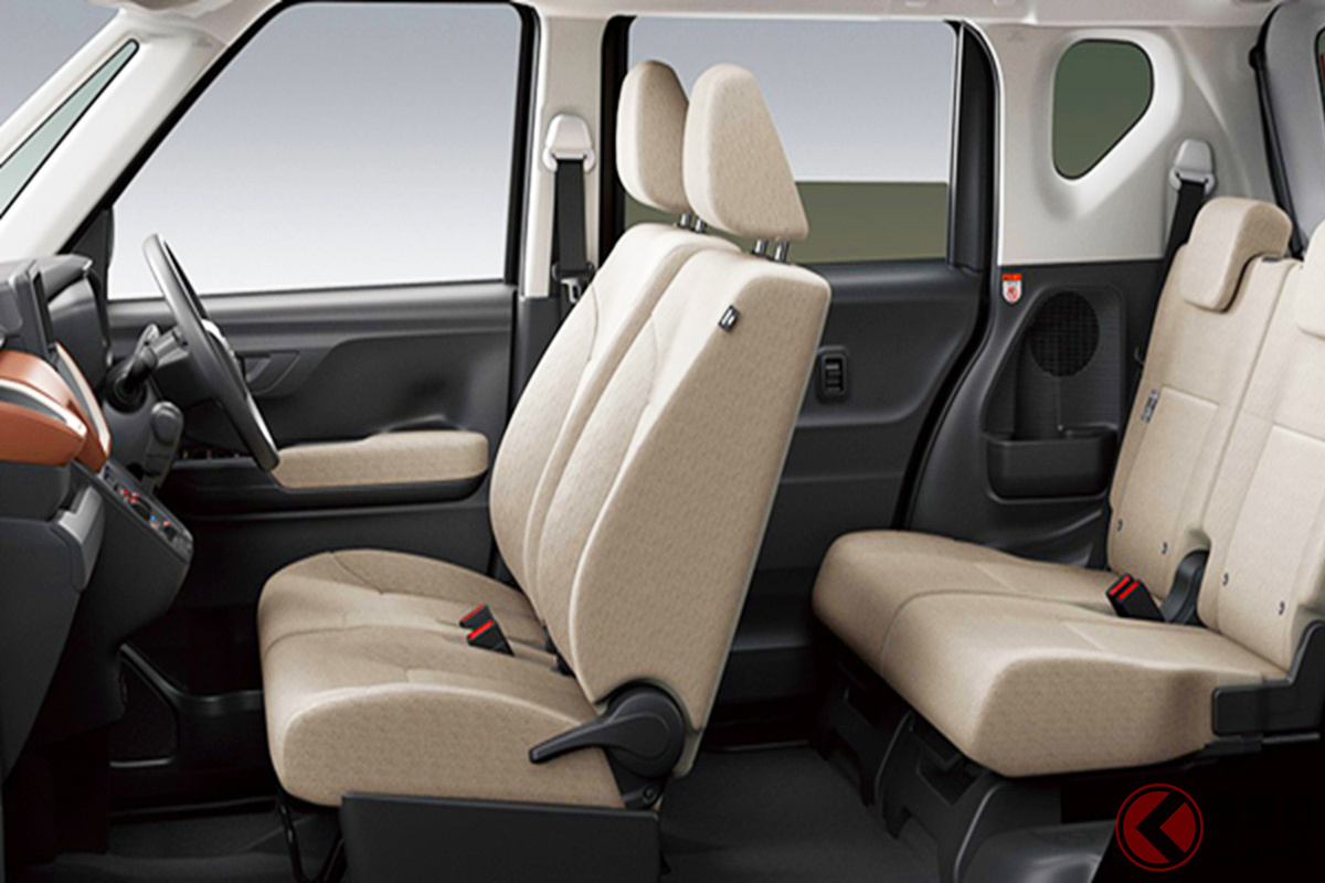 グレージュ内装が素敵! ダイハツ新型「ムーヴ」の最安モデルとは?