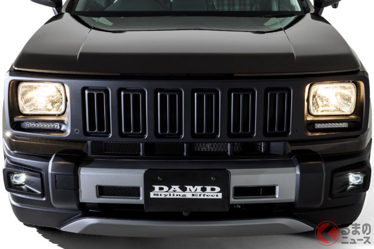 斬新レトロ顔がイイ! ホンダ「WR-V」向けのDAMDパーツ登場!