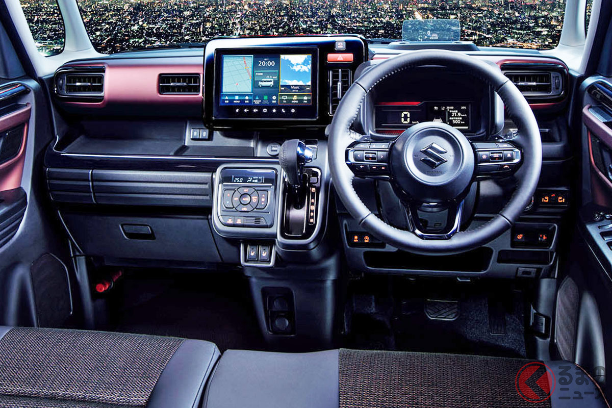 上級車並みの快適装備を採用した「スペーシア」