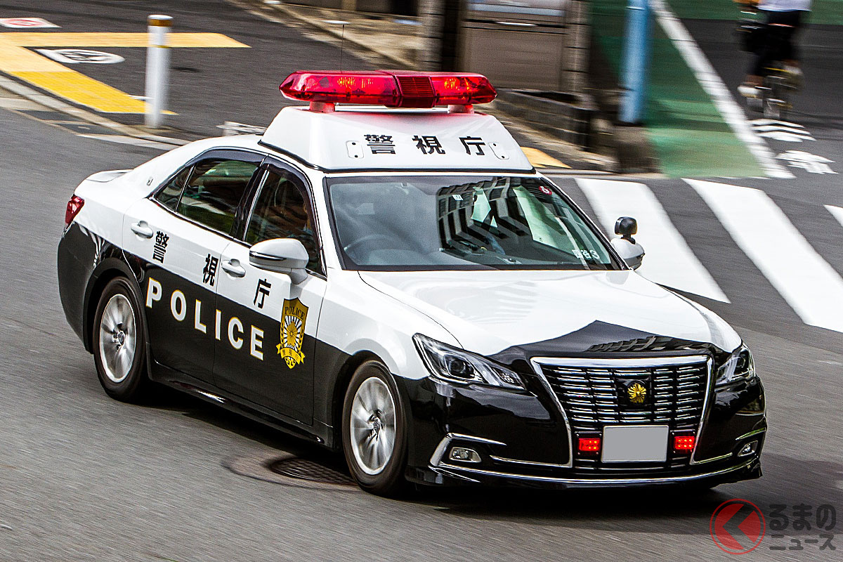 パトカーのイメージ(画像:PIXTA)