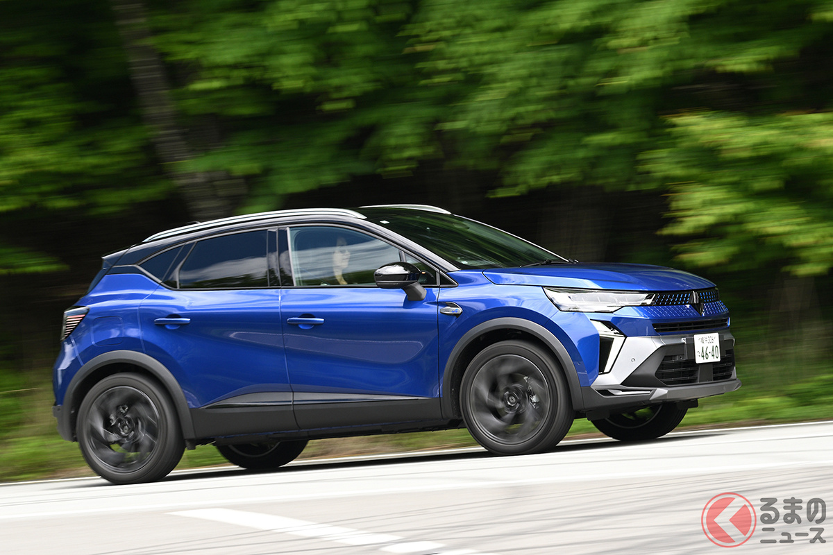 新型「キャプチャー フルハイブリッド E-TECH」は「軽さ」と「重厚さ」を併せ持つ上質な乗り味!