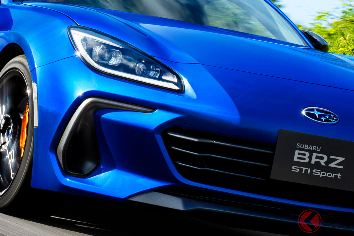 4人乗れるスポーツカー! スバル「BRZ」