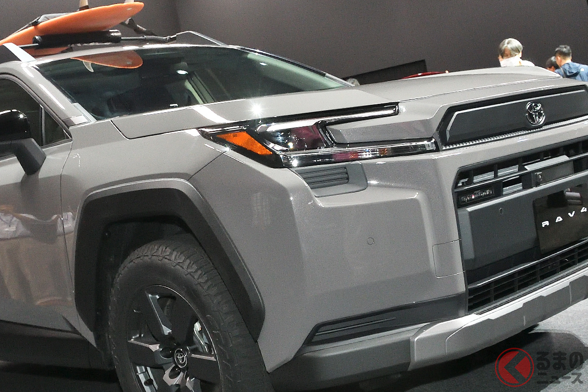 新型「RAV4」には個性の異なる3タイプが登場!(画像はアドベンチャー)