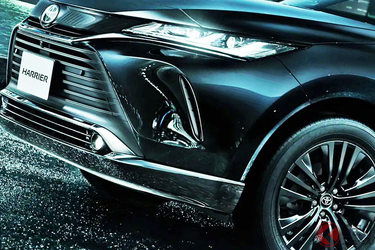 人気SUV「ハリアー」に「ナイトシェード」登場!