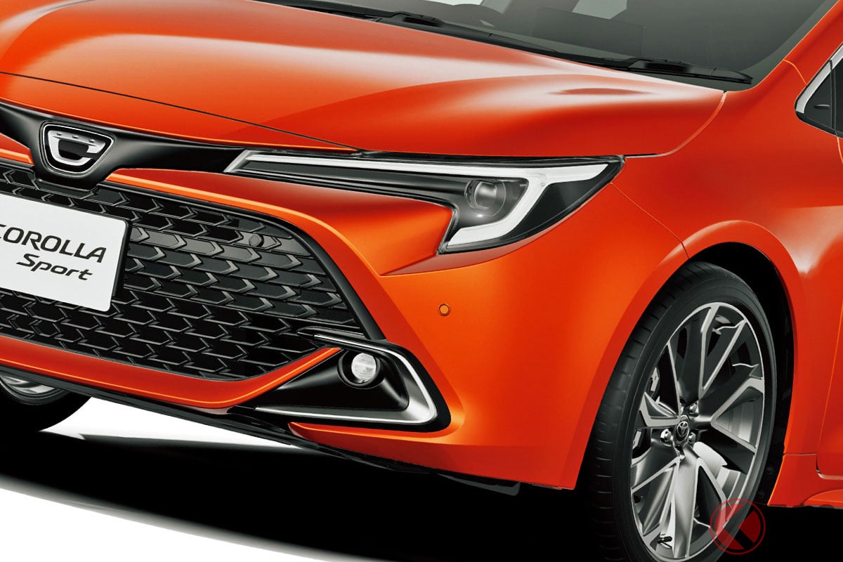 トヨタ「カローラ スポーツ」(画像は一部改良モデル)