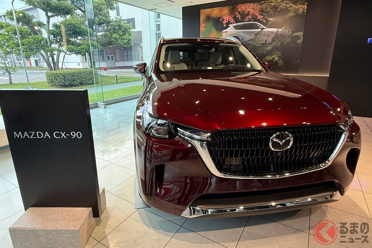 CX-60、CX-70、CX-80、CX-90などが生産される防府工場